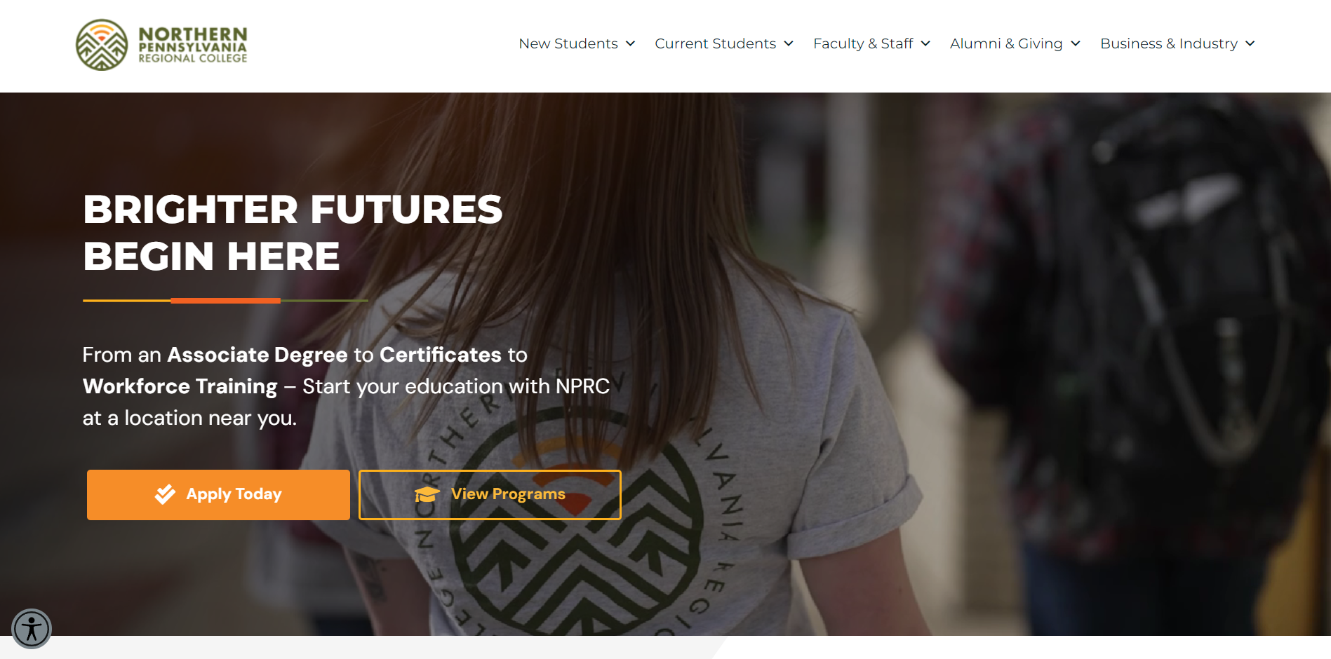 College Website Design