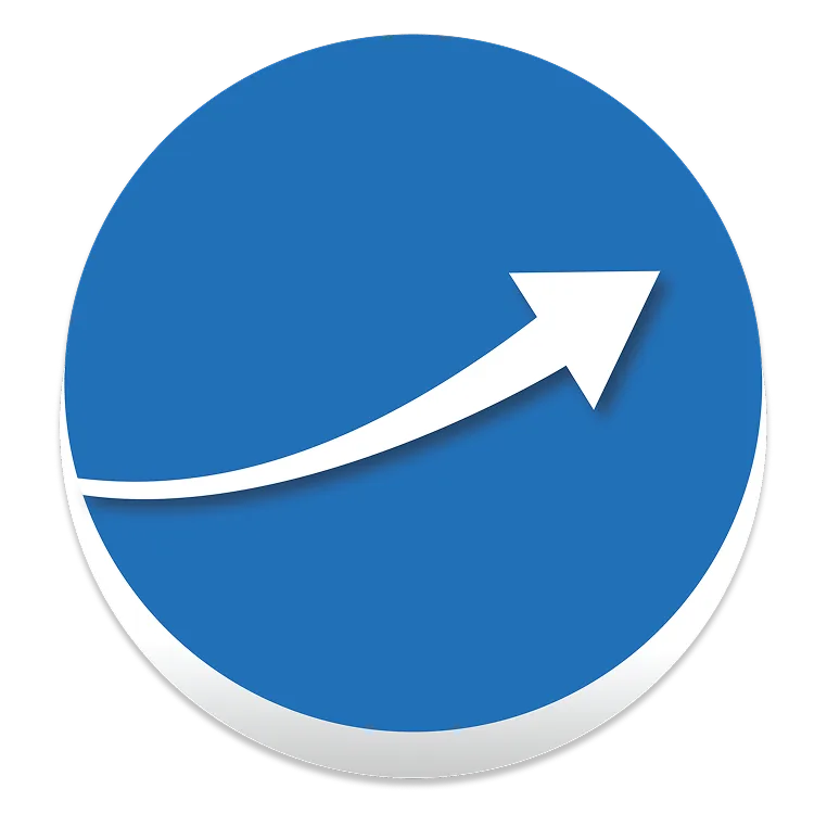 water-bear-arrow-blue-circle-icon